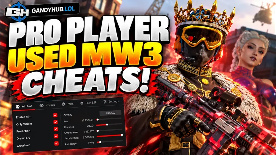 Pro Player Uses MW3 Cheats... This Got Crazy (INSANE)